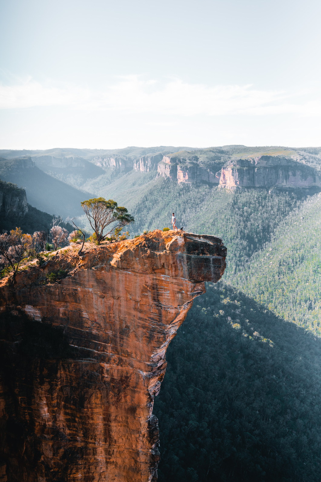 Hanging Rock in Blue Mountains